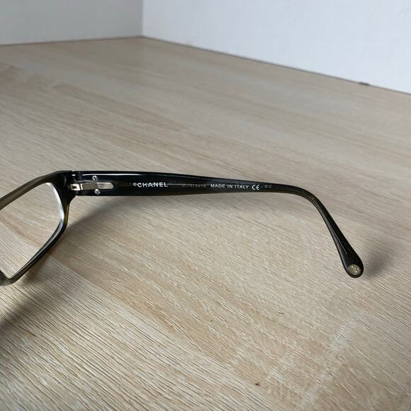 CHANEL 3075-B C.775 Eyeglasses Dark Brown Frames READ 51-17-135 Italy - Picture 9 of 12
